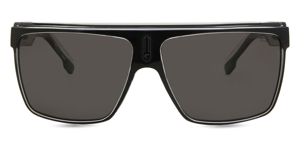 Carrera 22/N 7C5/M9, Black frame, Dark Grey lenses