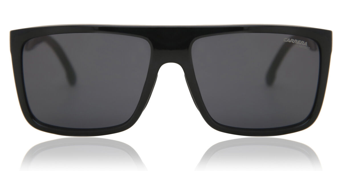 Carrera 8055/S 807/IR, Black frame, Dark Grey lenses