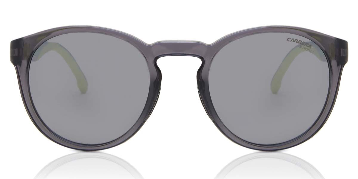 Carrera 8056/S KB7/T4, Grey frame, Silver Mirror lenses