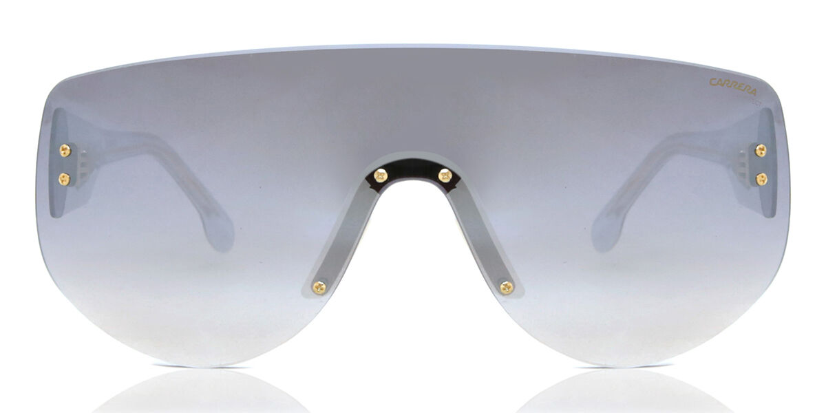 Carrera FLAGLAB 12 79D/IC, Black frame, Dark Grey Gradient Mirror lenses