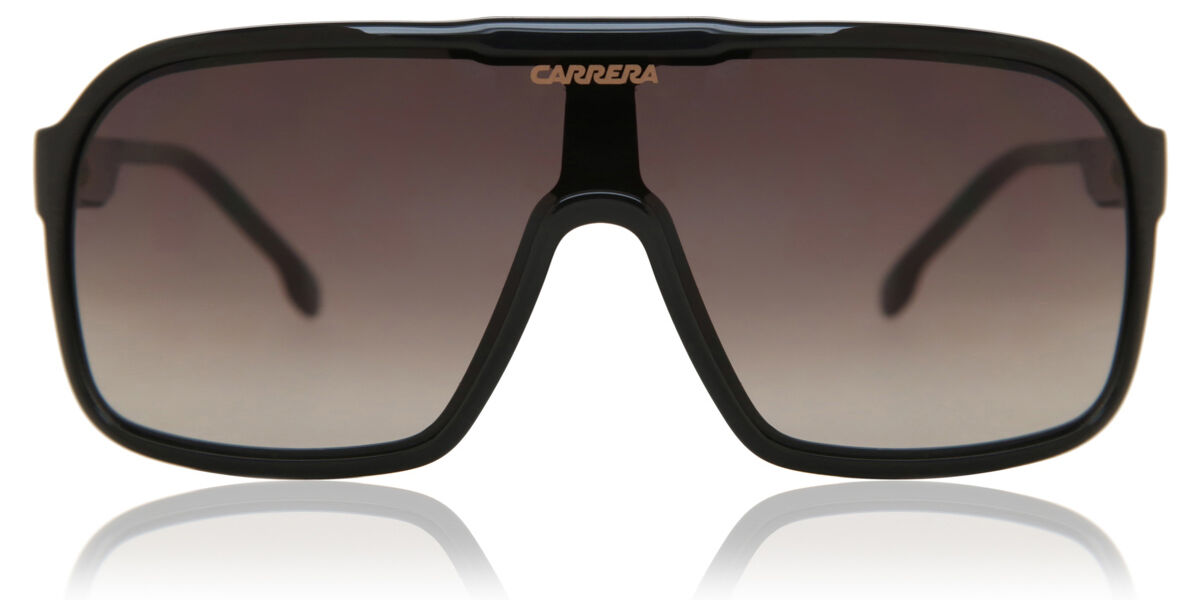 Carrera 1046/S 807/HA, Black frame, Gradient Dark Brown lenses