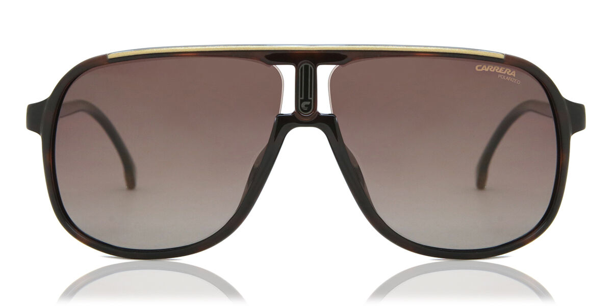 Carrera 1047/S 086/LA, Tortoiseshell frame, Gradient Dark Brown lenses
