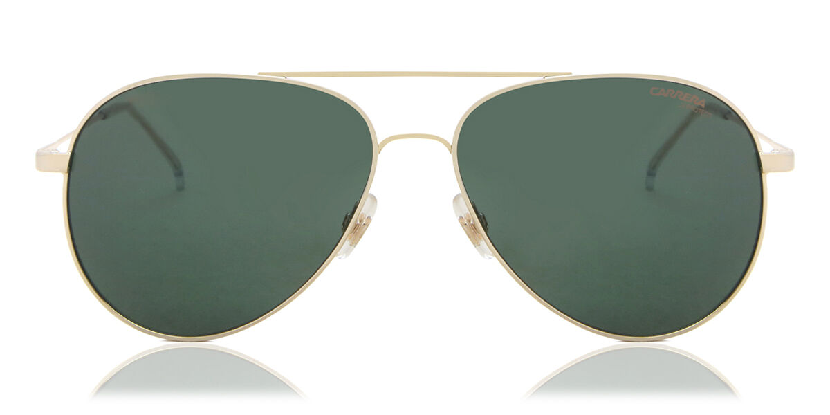 Carrera 2031T/S Kids J5G/QT, Gold frame, Green lenses