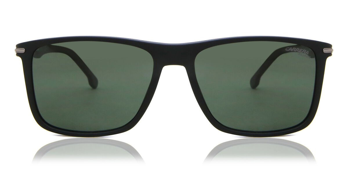 Carrera 298/S 003/UC, Black frame, Green lenses
