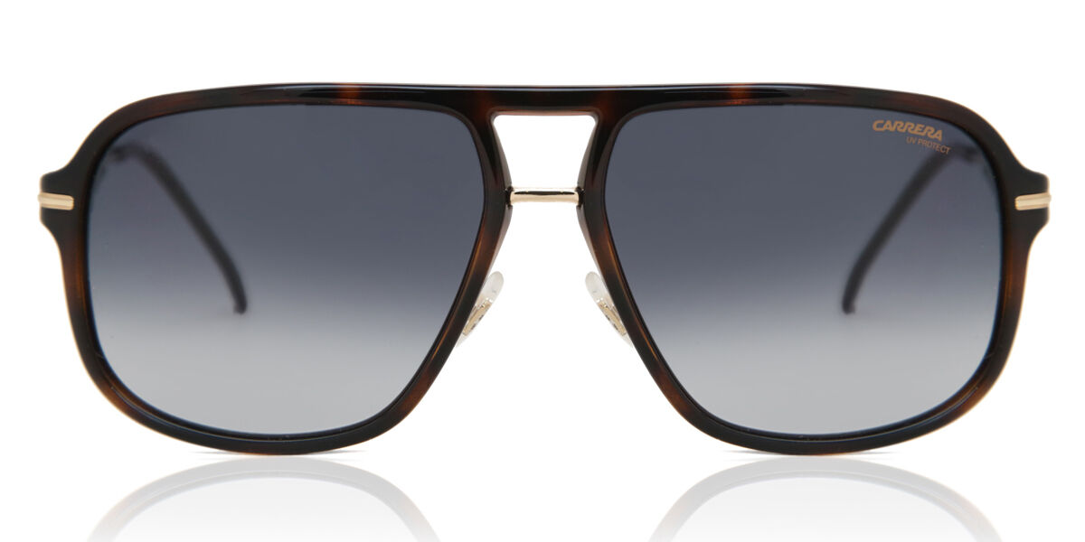 Carrera 296/S 086/9K, Tortoiseshell frame, Gradient Green lenses