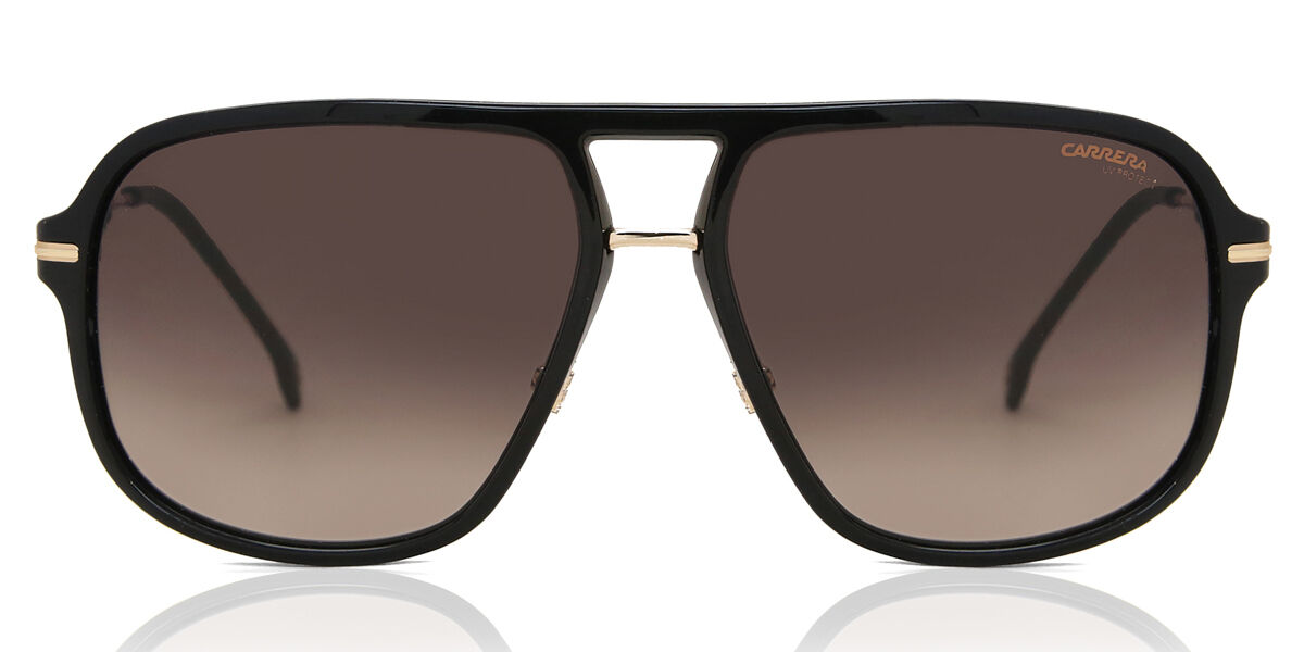 Carrera 296/S 2M2/HA, Black frame, Gradient Brown lenses