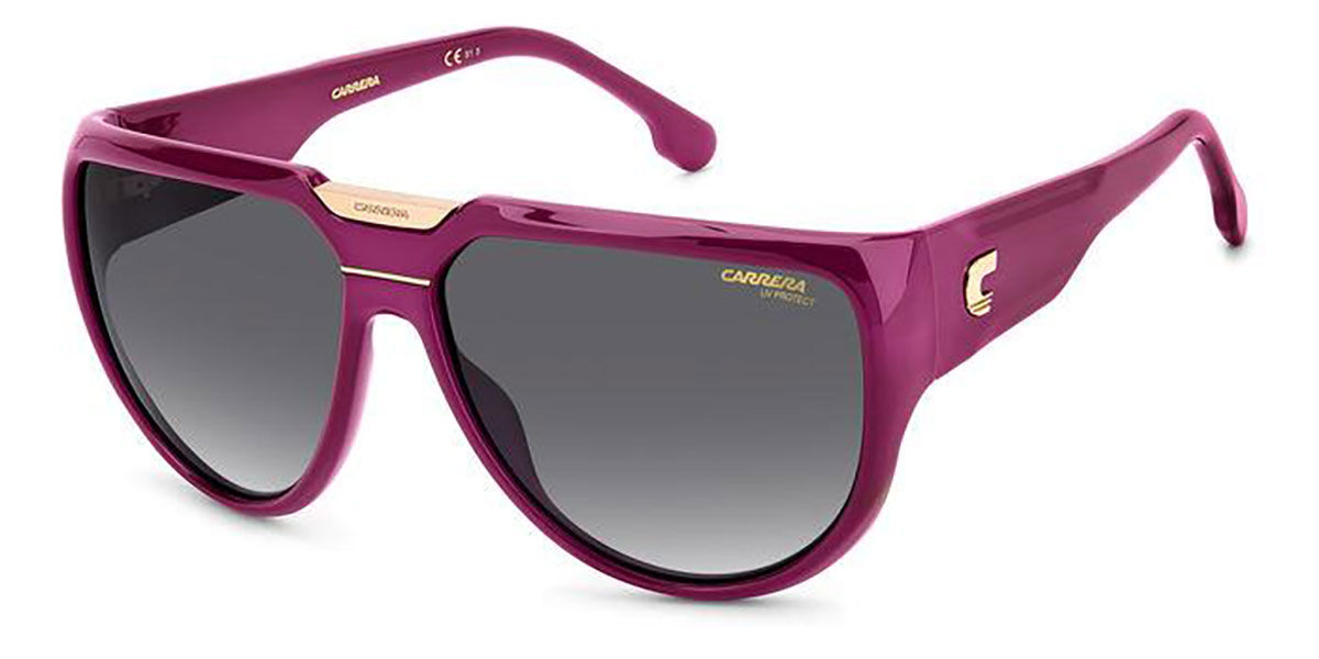 Carrera FLAGLAB 13 B3V/9O, Purple frame, Gradient Grey lenses