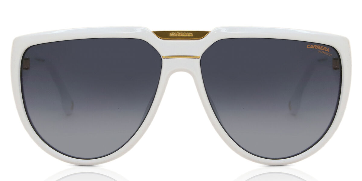 Carrera FLAGLAB 13 VK6/9O, White frame, Gradient Grey lenses