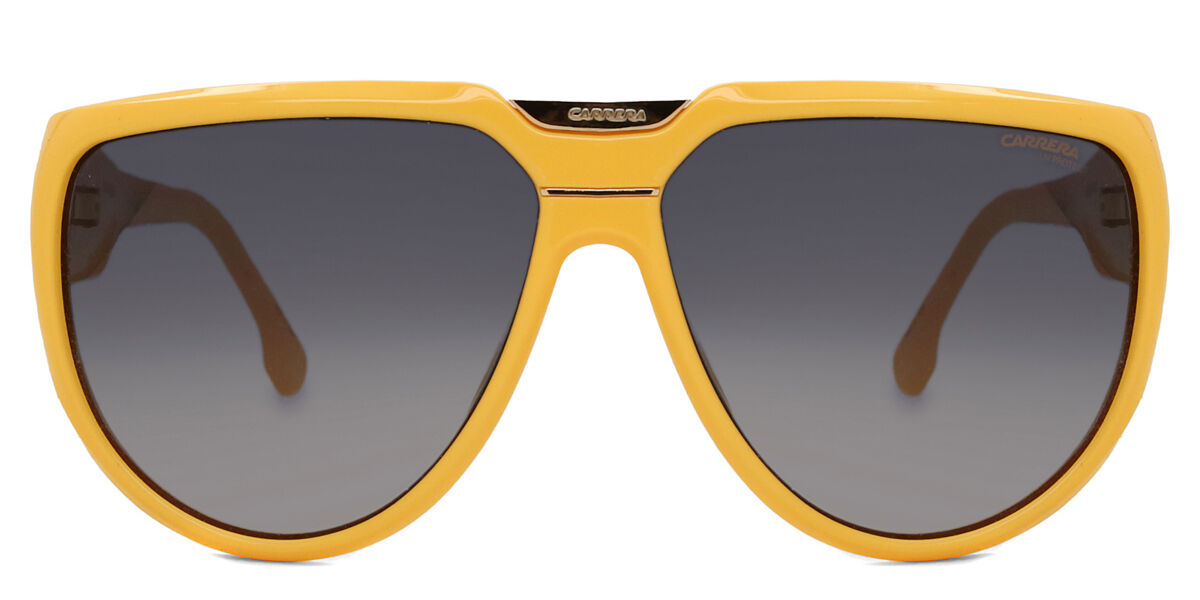 Carrera FLAGLAB 13 40G/9O, Yellow frame, Gradient Grey lenses