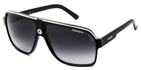 Carrera 33 8V6/9O, Clear frame, Grey lenses