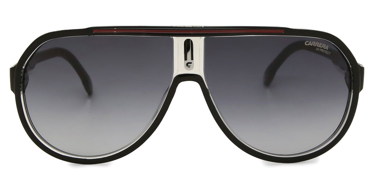Carrera 1057/S OIT/9O, Black frame, Gradient Grey lenses