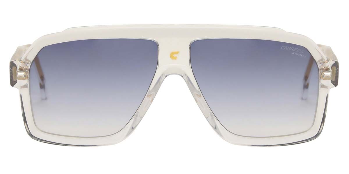 Carrera 1053/S 900/1V, Clear frame, Gold Blue Mirror lenses