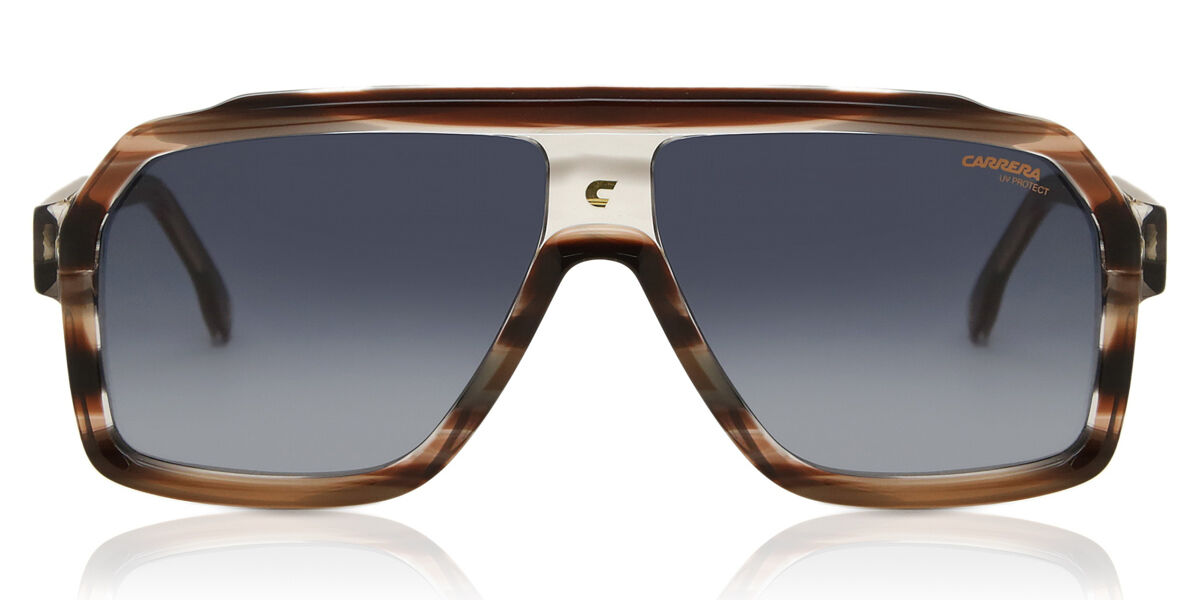 Carrera 1053/S HQZ/9O, Brown frame, Gradient Dark Grey lenses