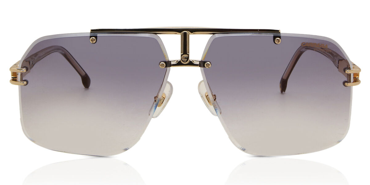 Carrera 1054/S RHL/FQ, Gold frame, Brown Grey Mirror lenses