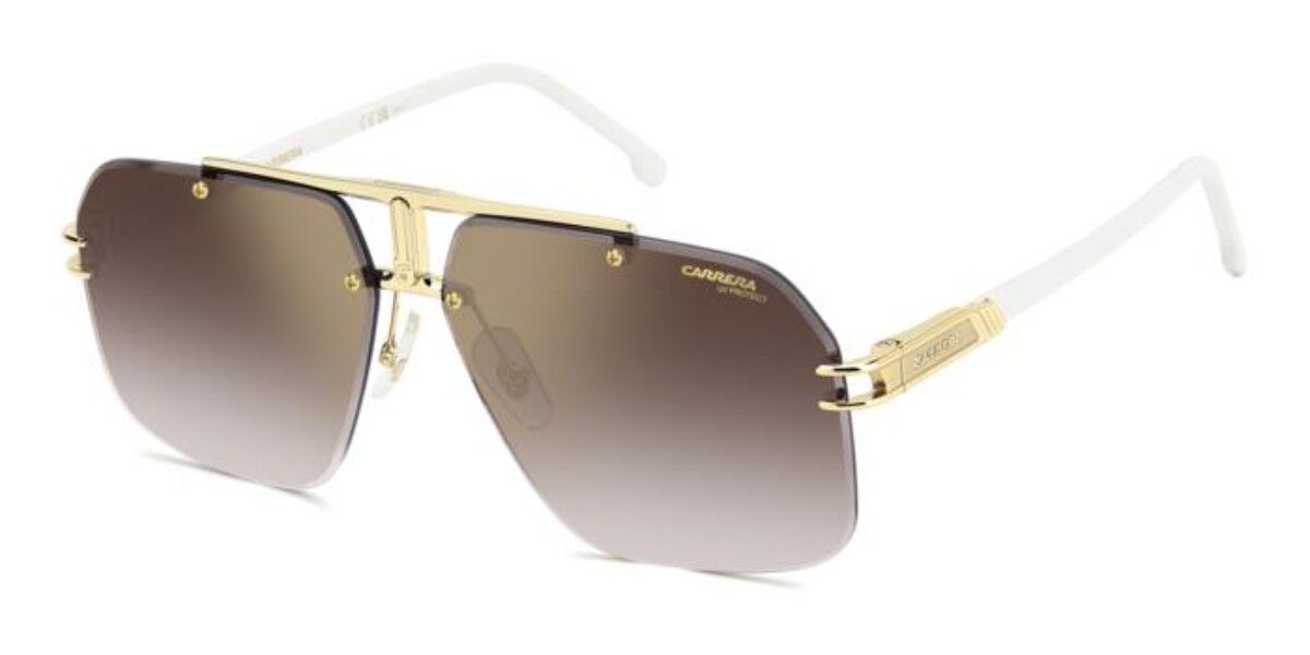 Carrera 1054/S VVP/YK, Gold frame, Gradient Burgundy Gold Mirror lenses