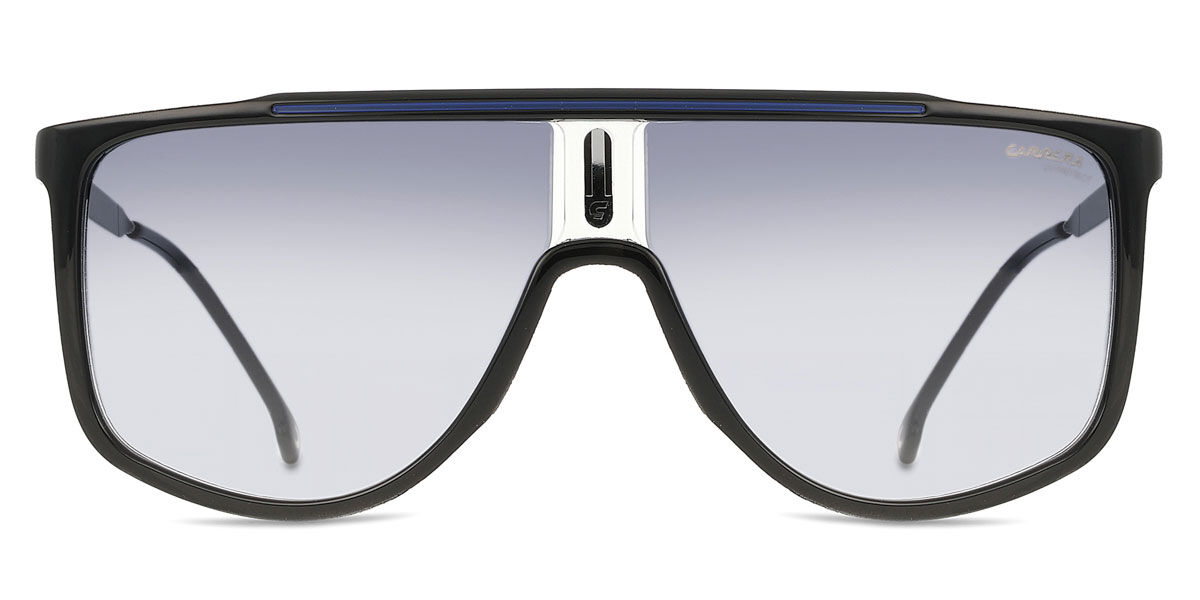 Carrera 1056/S D51/08, Black frame, Gradient Blue lenses