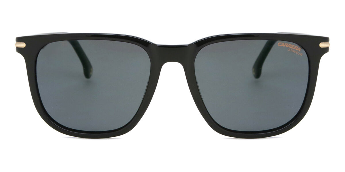 Carrera 300/S 807/Q3, Black frame, Green lenses