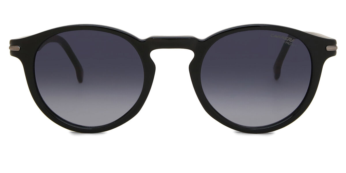 Carrera 301/S 807/9O, Black frame, Gradient Dark Grey lenses