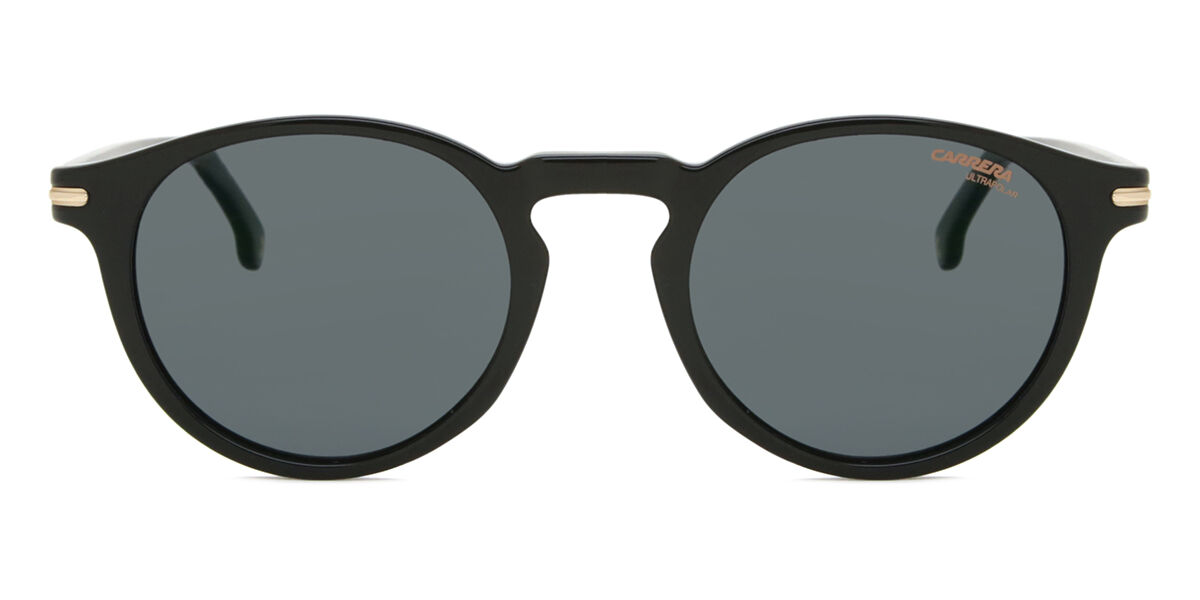 Carrera 301/S 807/Q3, Black frame, Green lenses