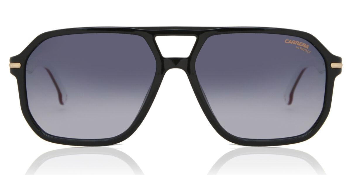 Carrera 302/S M4P/9O, Black frame, Gradient Dark Grey lenses
