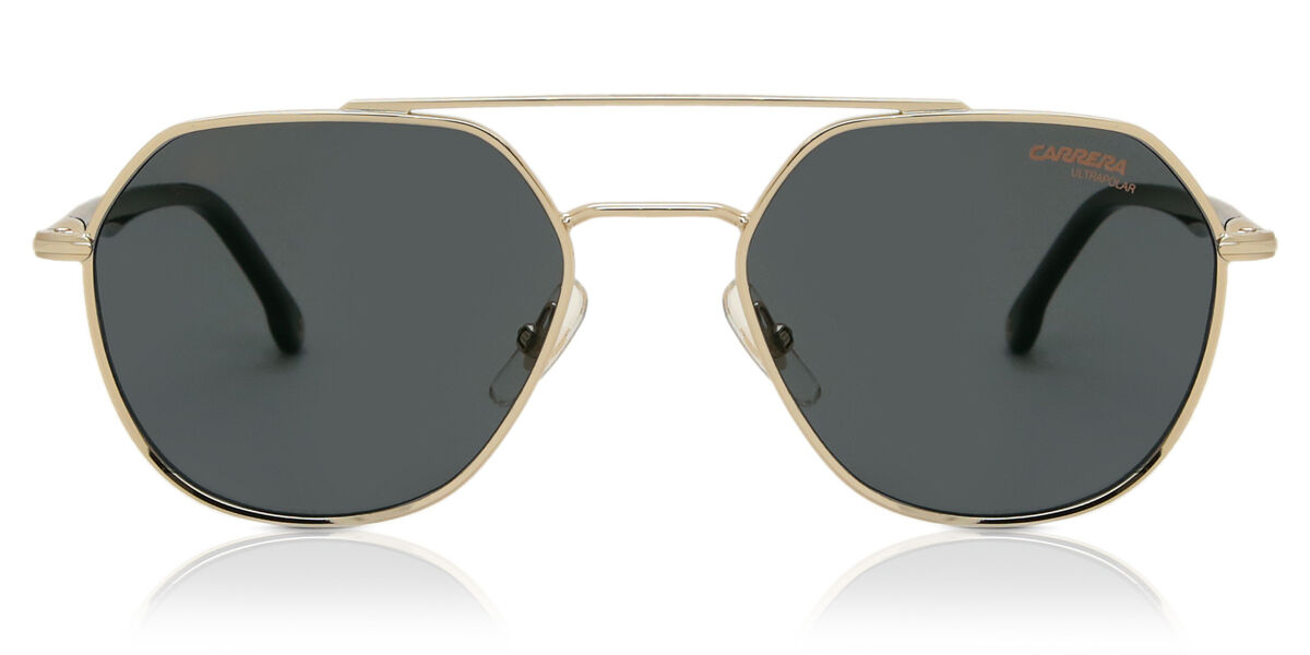 Carrera 303/S J5G/Q3, Gold frame, Green lenses