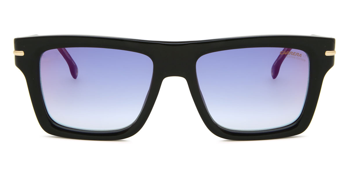 Carrera 305/S 807/YB, Black frame, Triple Gradient Blue lenses
