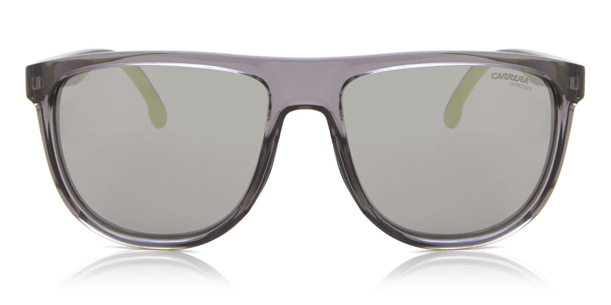 Carrera 8059/S 3U5/T4, Grey frame, Silver Mirror lenses