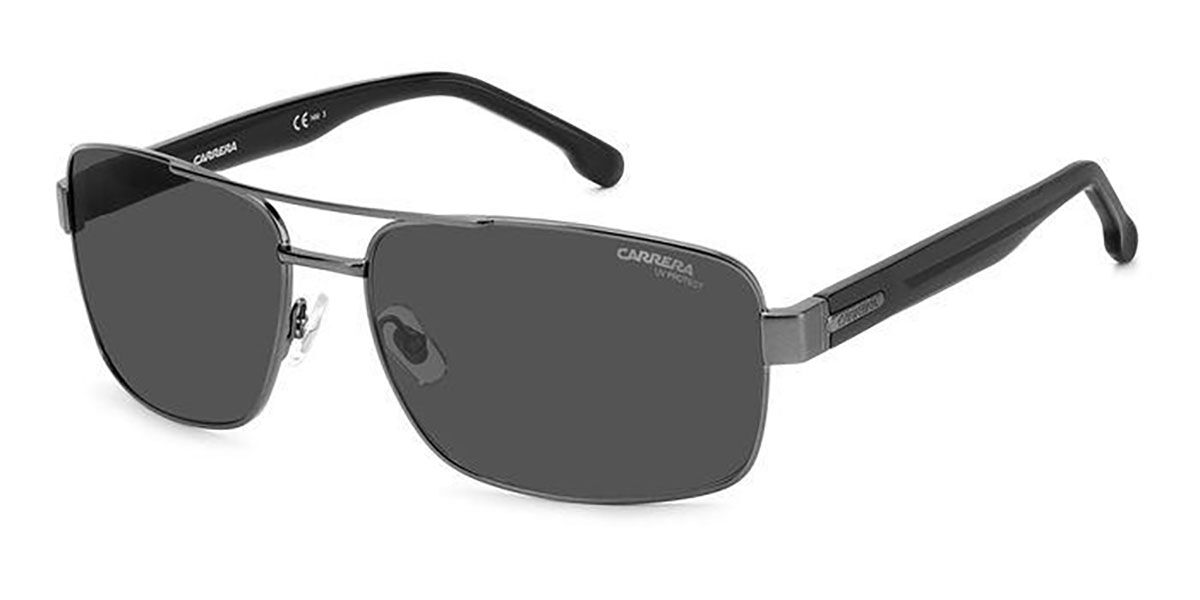 Carrera 8063/S KJ1/IR, Silver frame, Grey lenses