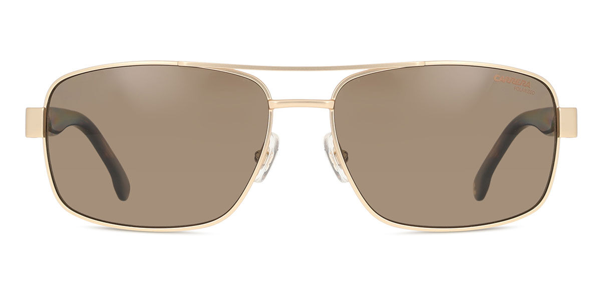 Carrera 8063/S AOZ/SP, Gold frame, Brown lenses