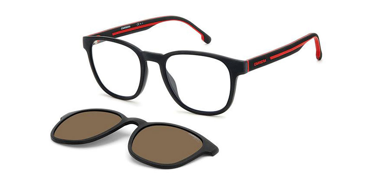Carrera CA8062/CS With Clip-On BLX/SP, Clear frame