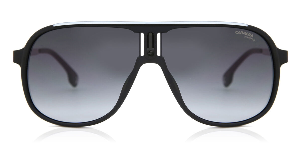 Carrera 1007/S 003/9O, Black frame, Grey lenses