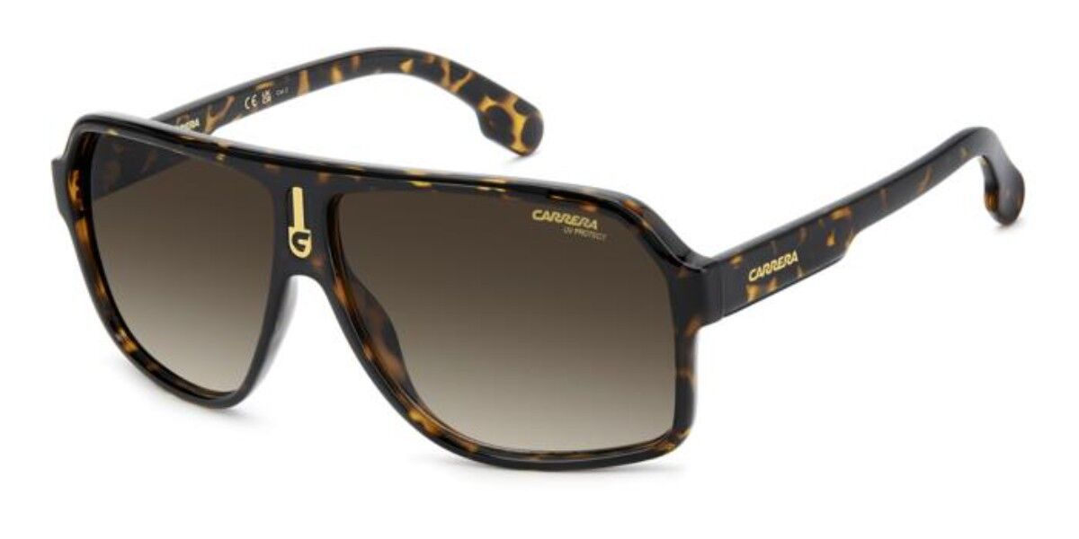 Carrera 1001/S 086/HA, Tortoiseshell frame, Gradient Brown lenses