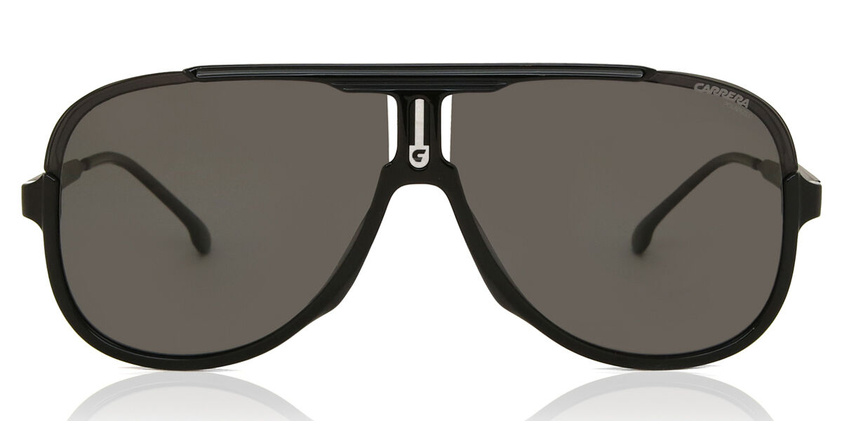 Carrera 1059/S 08A/M9, Black frame, Solid Dark Grey lenses