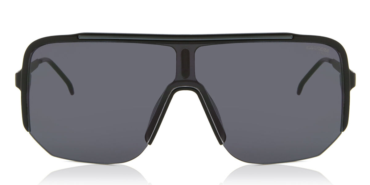 Carrera 1060/S 08A/IR, Black frame, Solid Dark Grey lenses