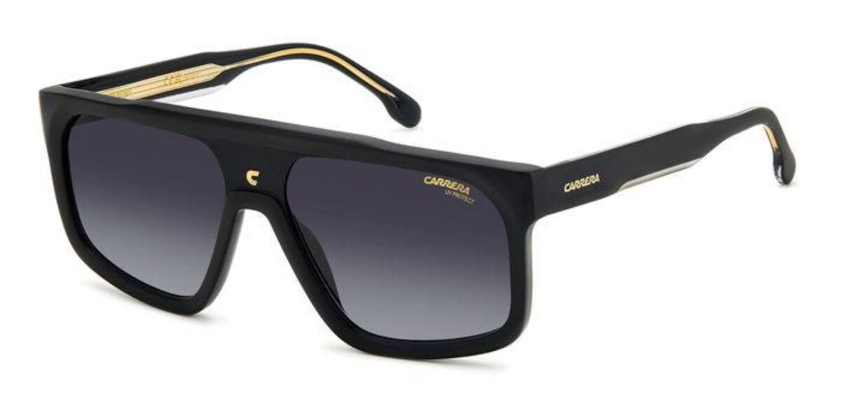 Carrera 1061/S 003/9O, Black frame, Gradient Dark Grey lenses