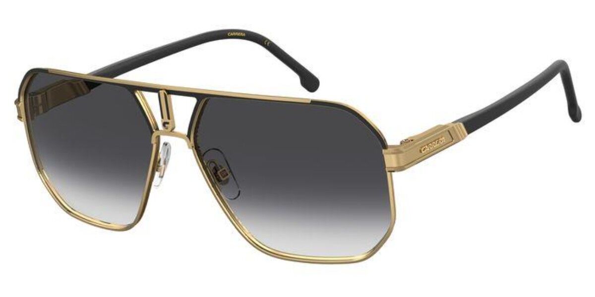 Carrera 1062/S SAO/9O, Gold frame, Gradient Dark Grey lenses