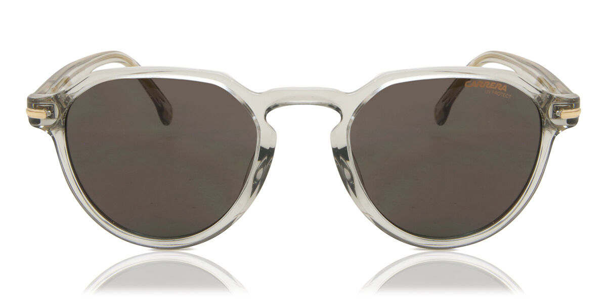 Carrera 314/S KB7/IR, Grey frame, Solid Dark Grey lenses