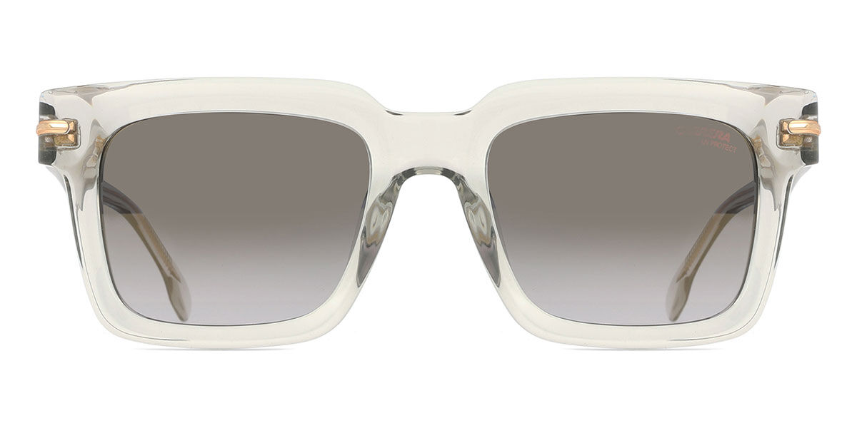Carrera 316/S KB7/FQ, Grey frame, Gradient Grey Gold Mirror lenses