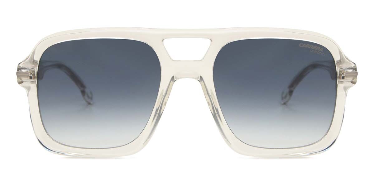 Carrera 317/S 40G/9K, Yellow frame, Gradient Dark Green lenses