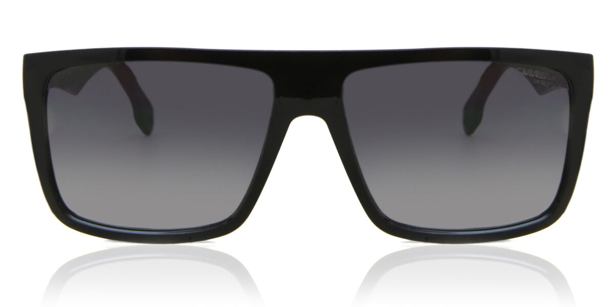 Carrera 5039/S 807/9O, Black frame, Gradient Dark Grey lenses