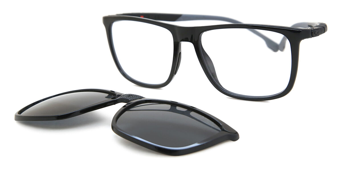 Carrera HYPERFIT 16/CS with Clip-On 807/M9, Clear frame