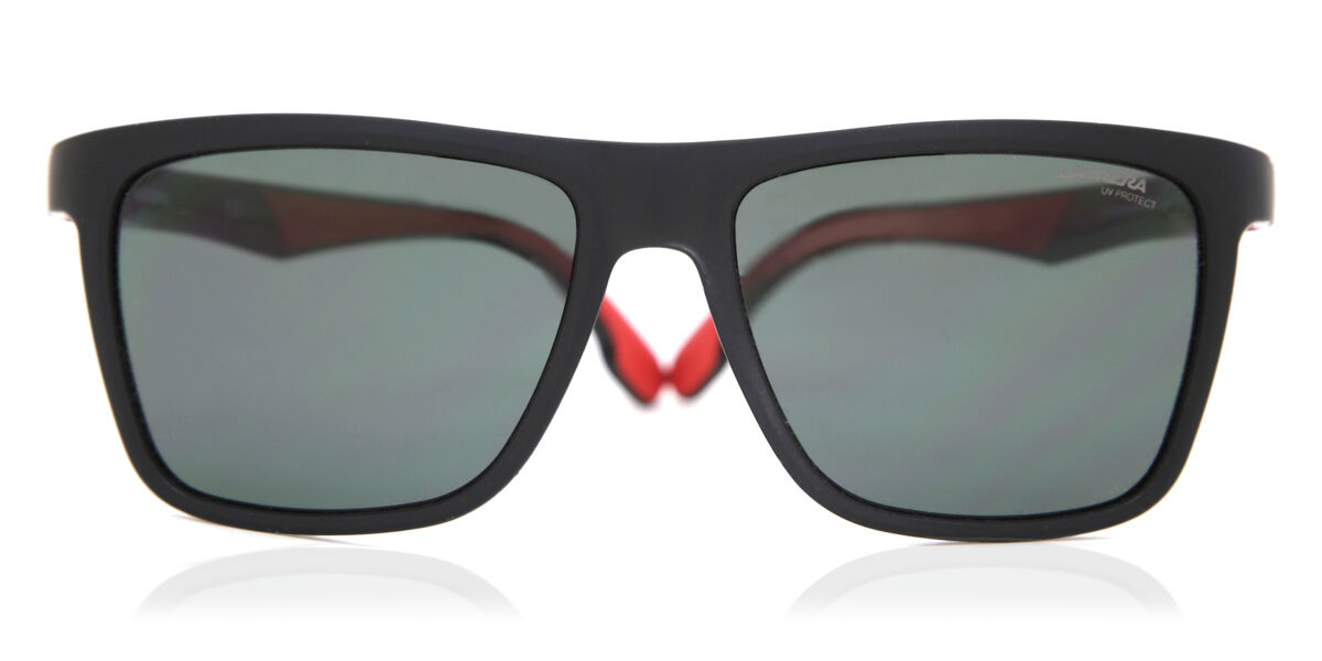 Carrera 5047/S 807/QT, Black frame, Green lenses
