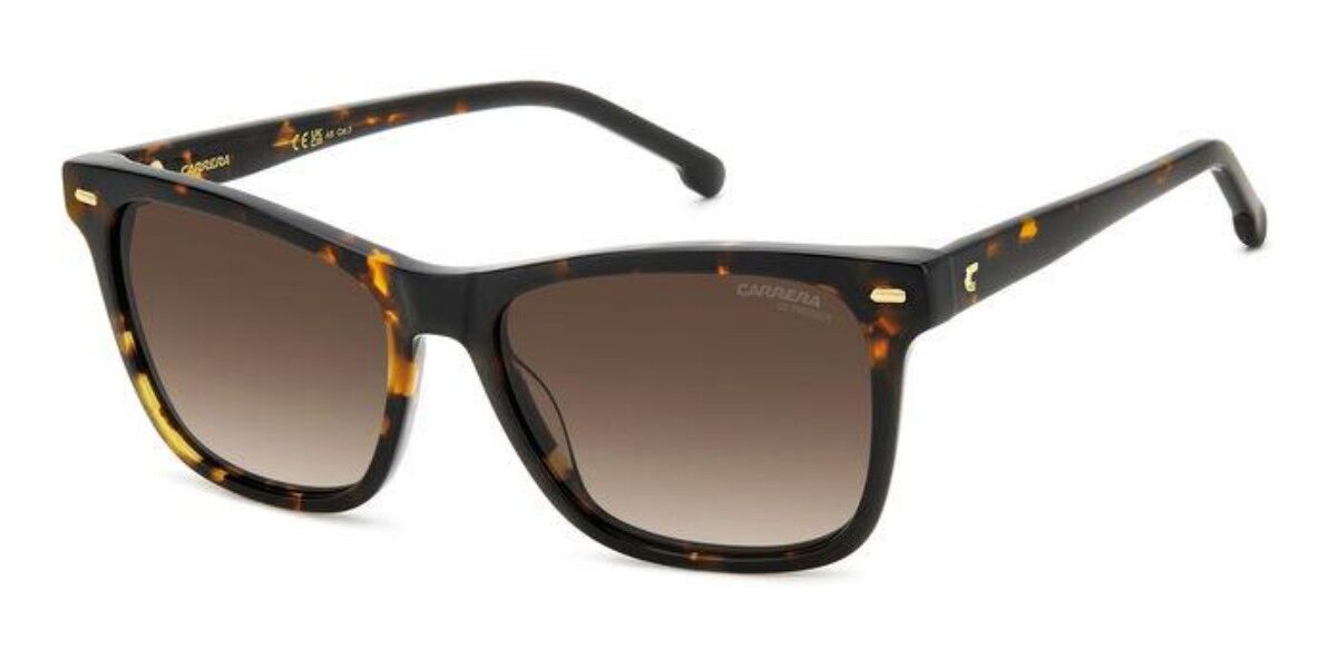 Carrera 3001/S 086/HA, Tortoiseshell frame, Gradient Dark Brown lenses