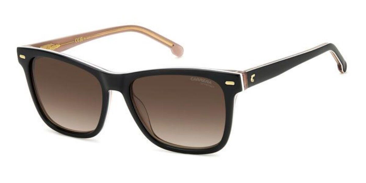 Carrera 3001/S 6X4/HA, Black frame, Gradient Dark Brown lenses
