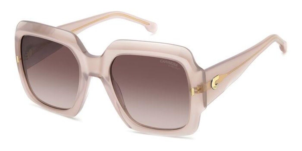Carrera 3004/S FWM/HA, Pink frame, Gradient Dark Brown lenses