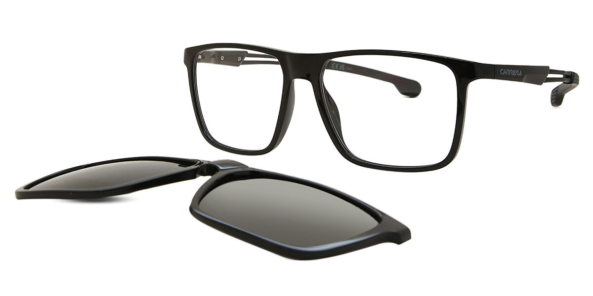 Carrera CA 4020/CS with Clip-On 807/M9, Black frame