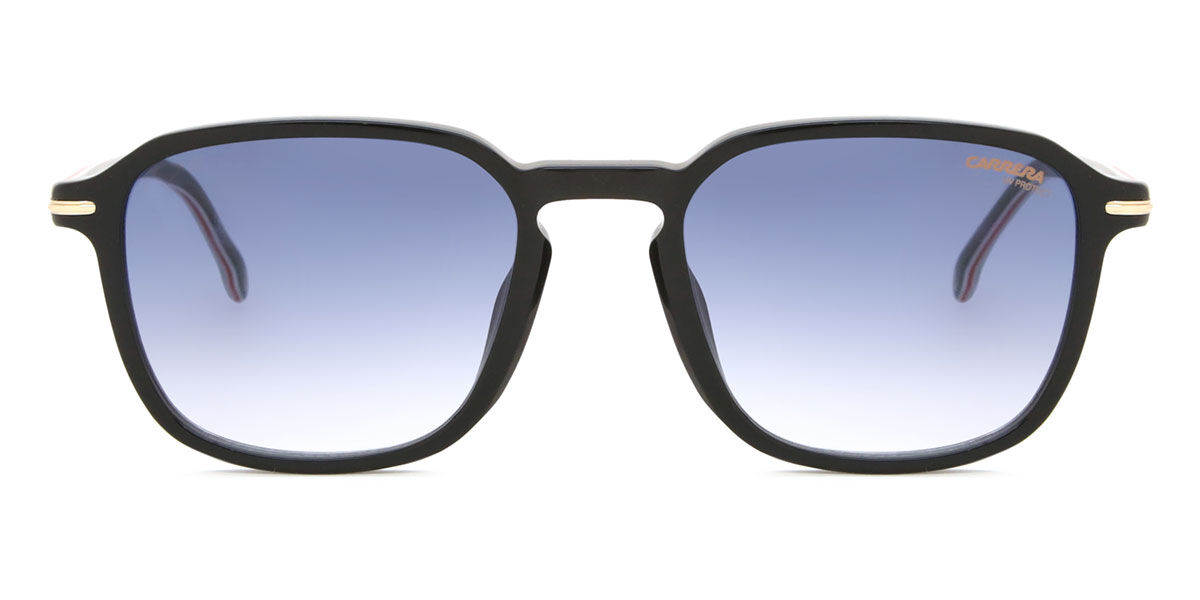 Carrera 328/S 807/08, Black frame, Gradient Blue lenses