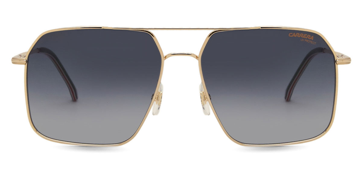 Carrera 333/S J5G/9O, Gold frame, Gradient Dark Grey lenses
