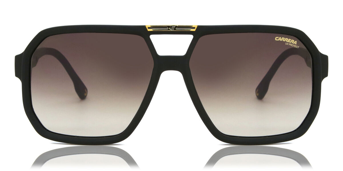 Carrera VICTORY C 01/S 003/86, Black frame, Triple Gradient Dark Brown lenses