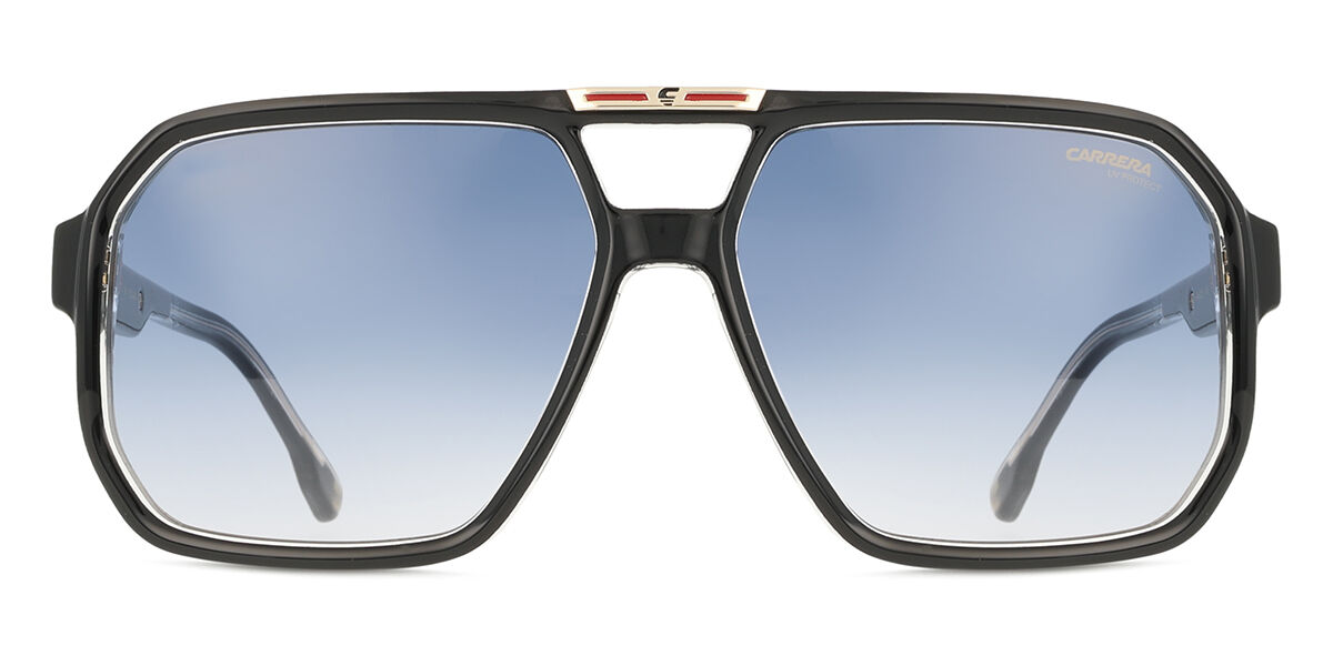Carrera VICTORY C 01/S EI7/08, Black frame, Gradient Dark Blue lenses